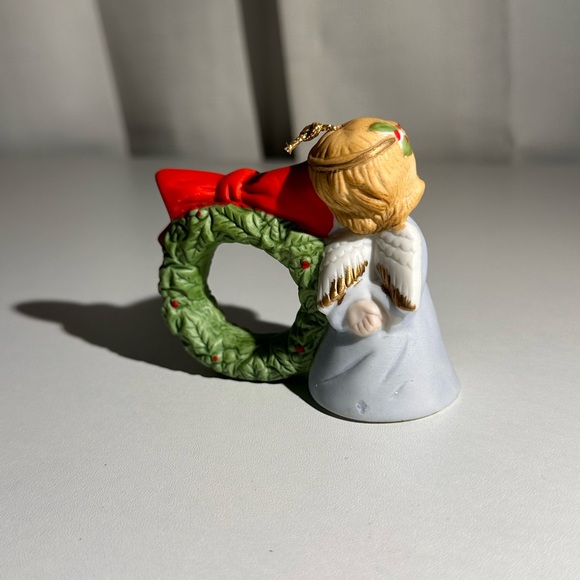 Vintage Jasco Bisque Porcelain L’il Chimers Bell Napkin Rings - Picture 4 of 11